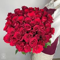 Букет Букет из 51 красной розы под ленту