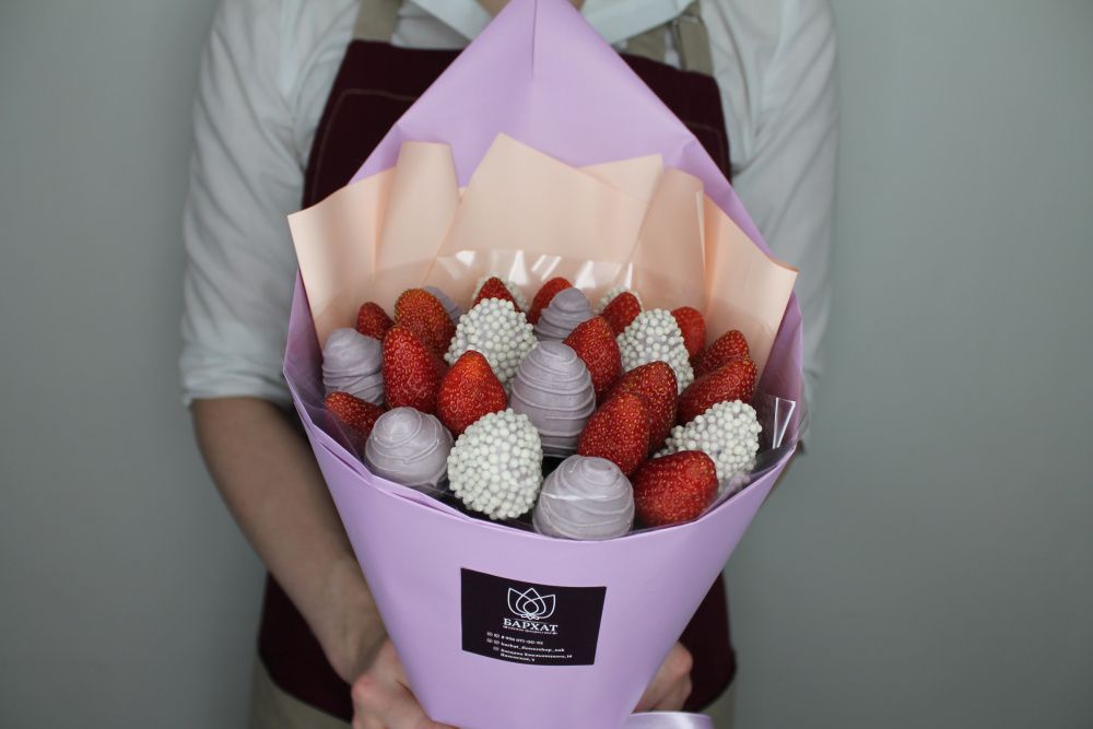 Букет Лавандовый комплимент М