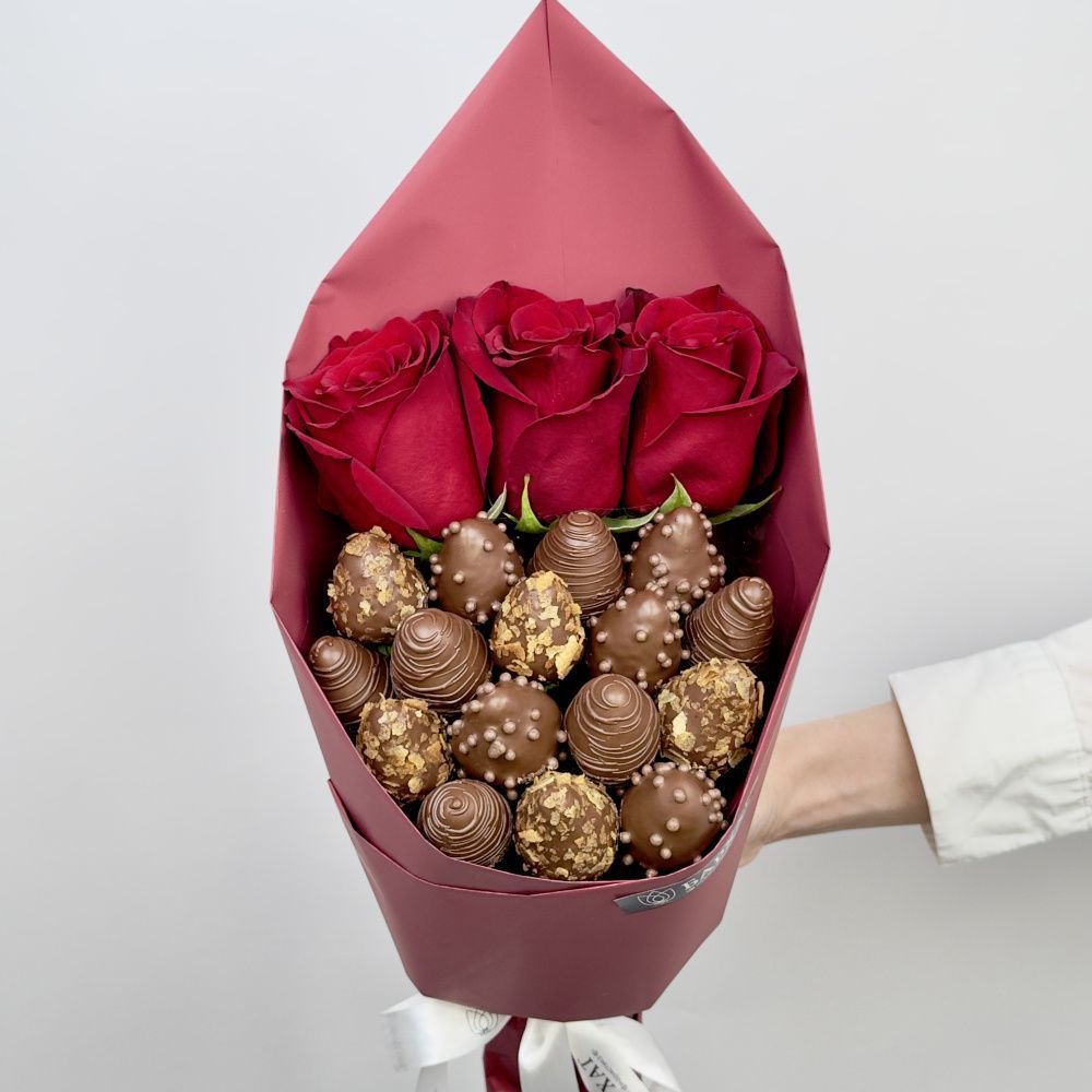 Букет Красное золото