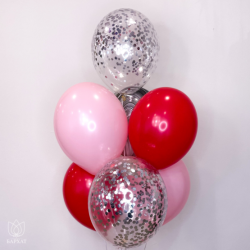 Букет Фонтан шаров №589