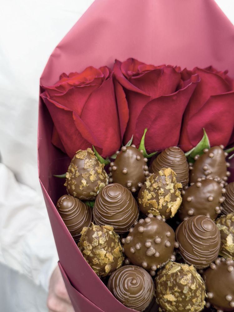 Букет Красное золото