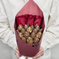 Букет Красное золото