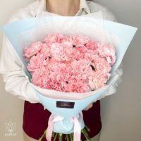 Букет Монобукет из 21 диантуса