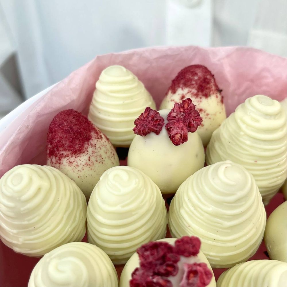 Букет Клубничный Шик