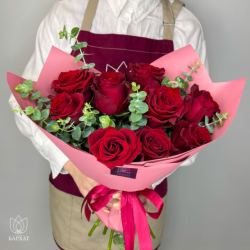 Букет Рубиновое сияние