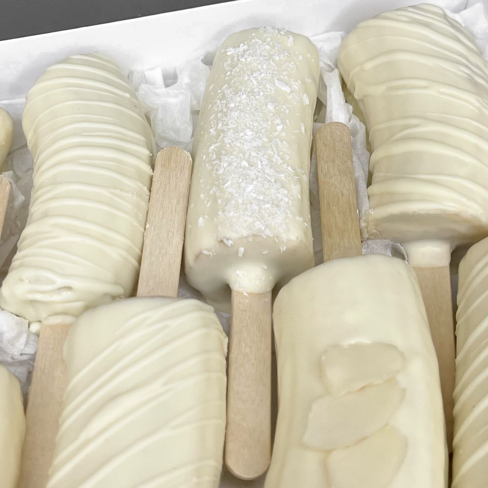 Букет Бананы в шоколаде Шоколадная вуаль