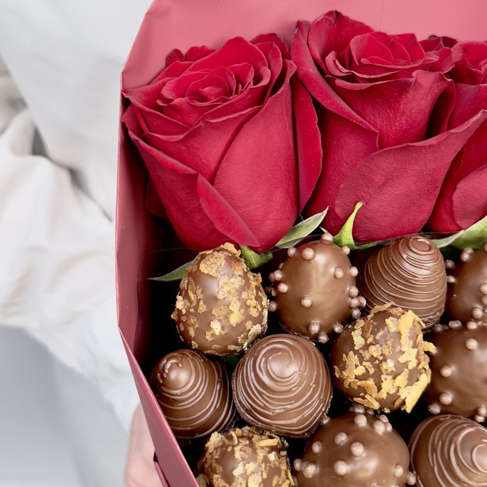 Букет Красное золото