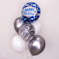 Букет Фонтан шаров №591