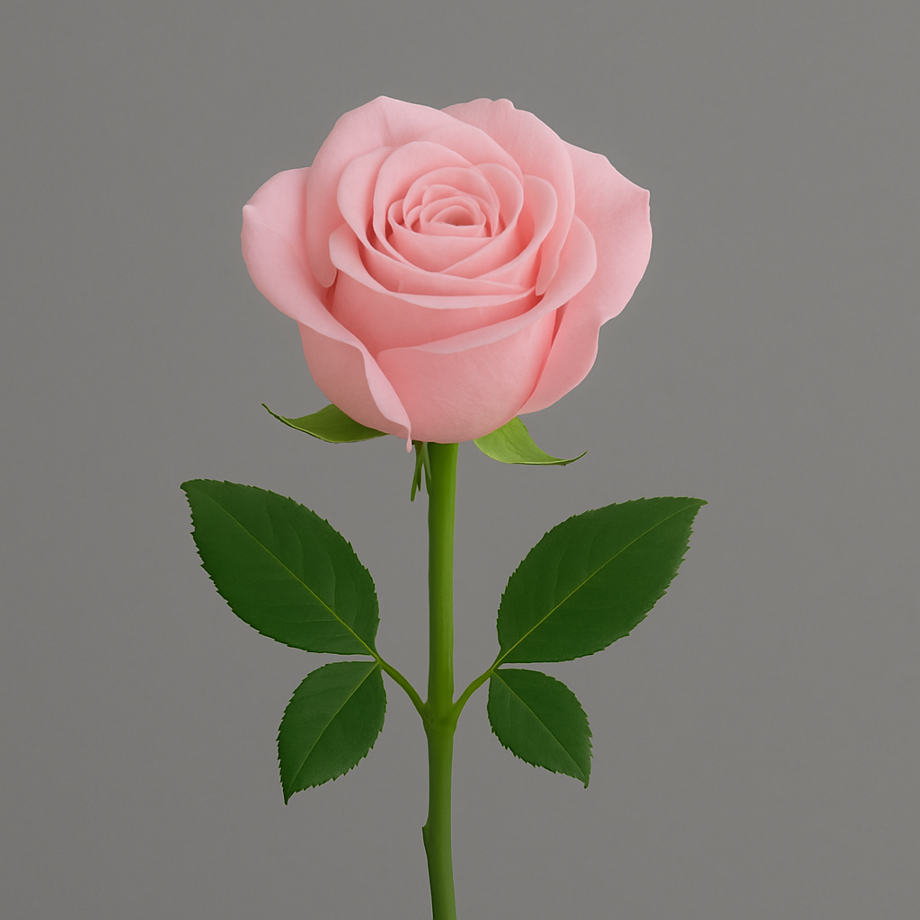 Розовые розы