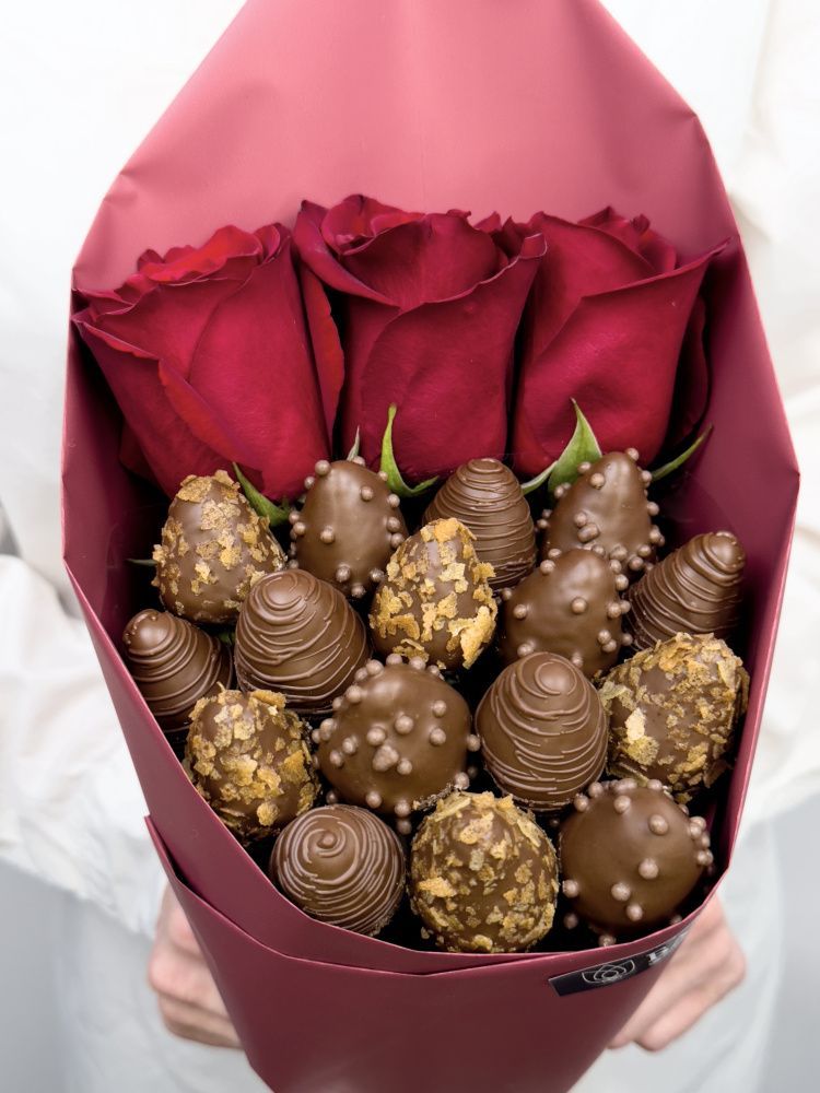 Букет Красное золото